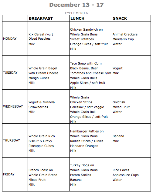 Lunch Menus Hillcrest Kids lunch-menus-hillcrest-kids